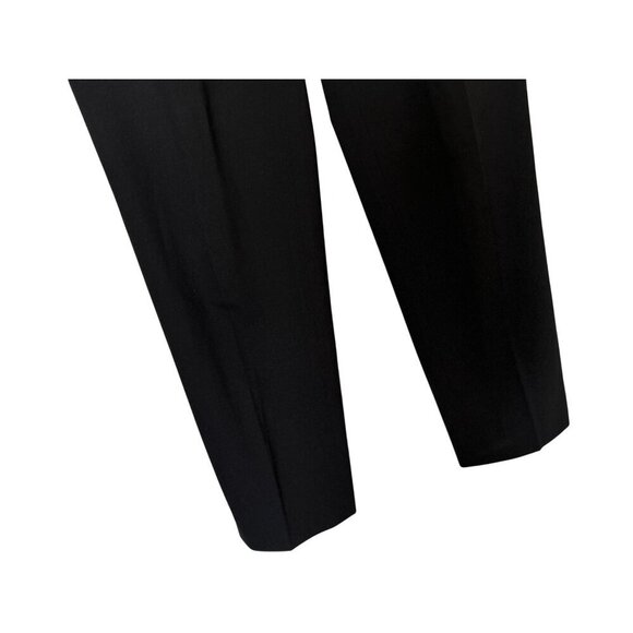Lafayette 148 New York Bleecker Slim-Leg 10" Rise Pants - Black Size 6 $598 - Picture 5 of 8